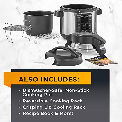 Express Crisp 8 Quart 10-in-1 Pressure Cooker - Curated Catalog W4