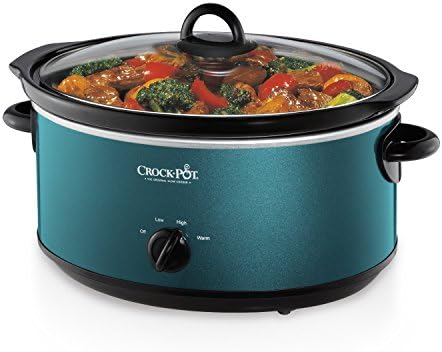 7 Quart Manual Slow Cooker – Turquoise - Curated Catalog W8