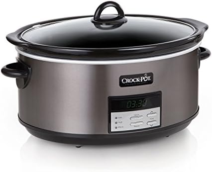 8 Quart Programmable Slow Cooker with Auto Warm - Curated Catalog Q4