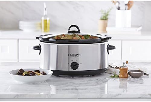 7 Quart Oval Manual Slow Cooker – Stainless Steel - Curated Catalog V8