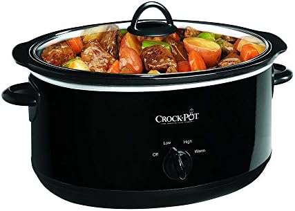8 Quart Manual Slow Cooker – Black - Curated Catalog H3