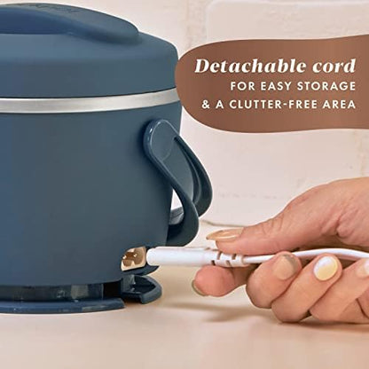 Electric Lunch Box Food Warmer 20oz – Faded Blue - Curated Catalog L3