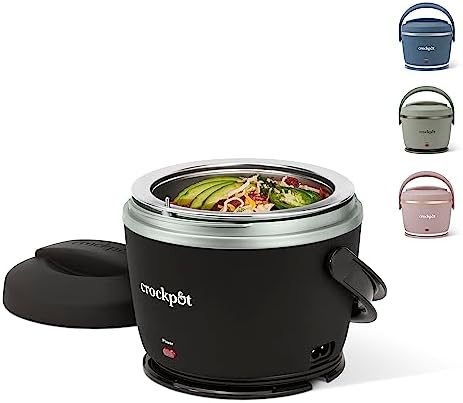 Electric Lunch Box Food Warmer 20oz – Black - Curated Catalog Z8