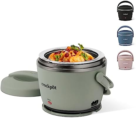 Portable Electric Lunch Box Food Warmer – Green - Curated Catalog Q5