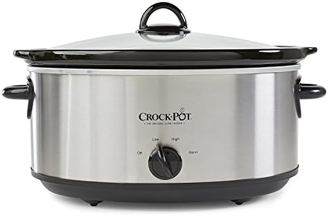 7 Quart Oval Manual Slow Cooker – Stainless Steel - Curated Catalog V8