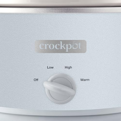 4.5 Quart Manual Slow Cooker – Macaroon Blue - Curated Catalog O9
