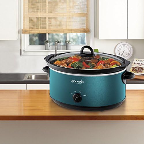 7 Quart Manual Slow Cooker – Turquoise - Curated Catalog A8
