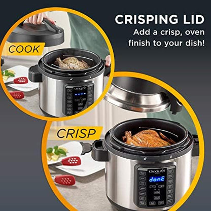 Express Crisp 8 Quart 10-in-1 Pressure Cooker - Curated Catalog W4