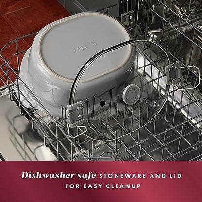7 Quart Programmable Cook & Carry Slow Cooker - Curated Catalog A5