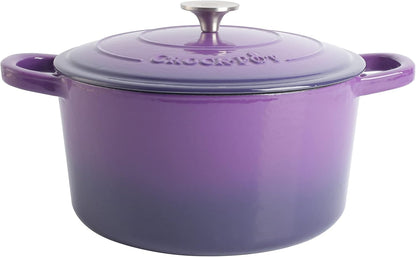 3 Quart Enameled Cast Iron Dutch Oven – Aqua - Curated Catalog G2