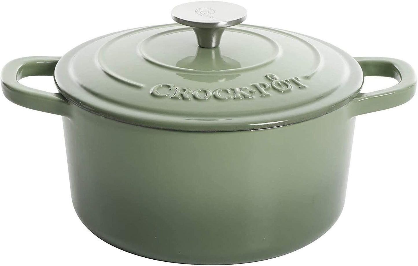 3 Quart Enameled Cast Iron Dutch Oven – Aqua - Curated Catalog G2