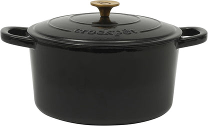 3 Quart Enameled Cast Iron Dutch Oven – Aqua - Curated Catalog G2