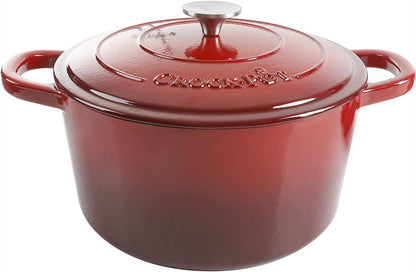 3 Quart Enameled Cast Iron Dutch Oven – Aqua - Curated Catalog B2