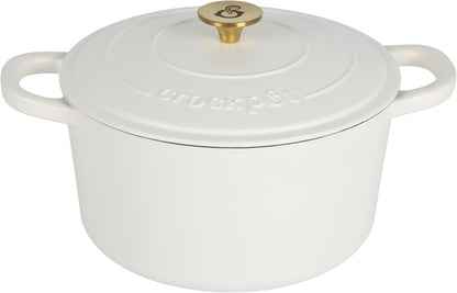 3 Quart Enameled Cast Iron Dutch Oven – Aqua - Curated Catalog G2