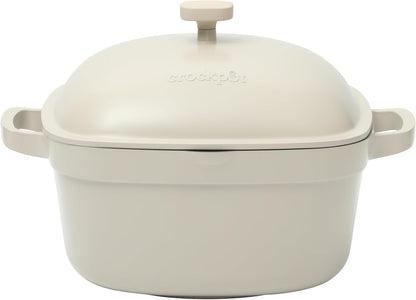 3 Quart Enameled Cast Iron Dutch Oven – Aqua - Curated Catalog G2