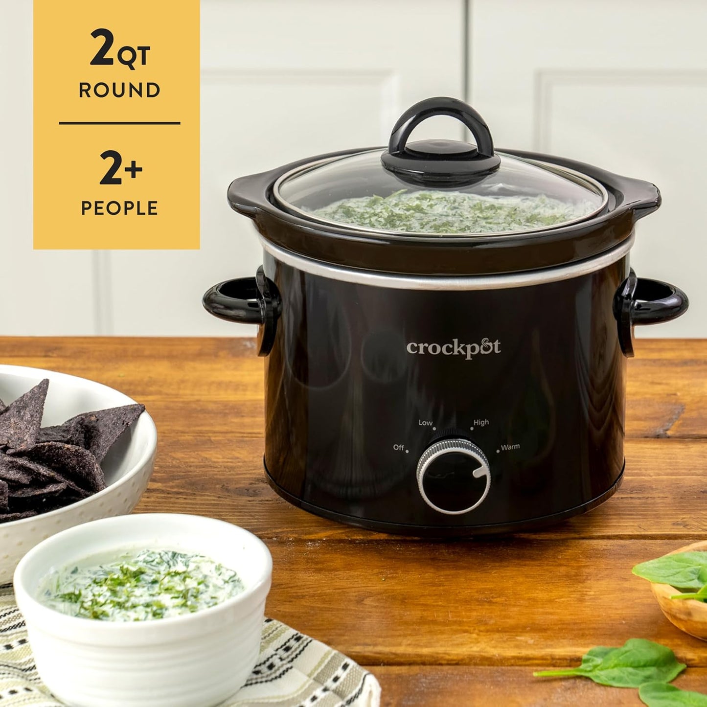 2 Quart Mini Slow Cooker – Classic Compact Cooker - Curated Catalog G3