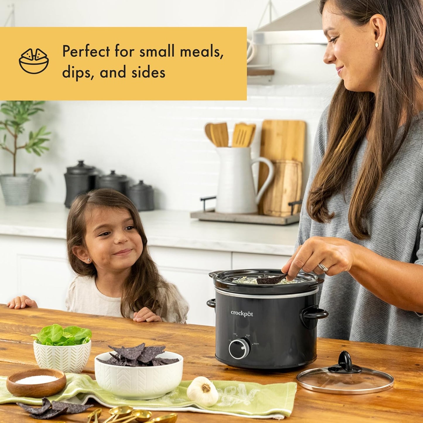 2 Quart Mini Slow Cooker – Classic Compact Cooker - Curated Catalog G3