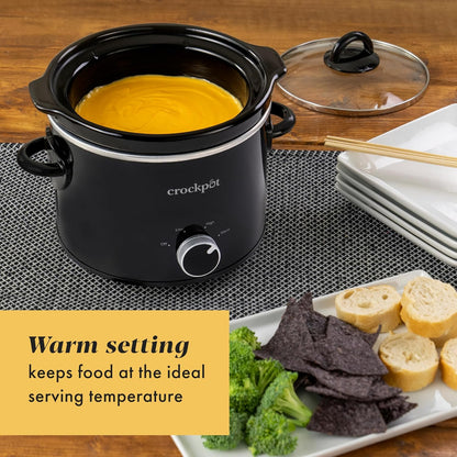 2 Quart Mini Slow Cooker – Classic Compact Cooker - Curated Catalog H6